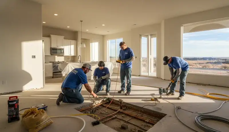 Expert Plumbing Pro - resolving-a-hidden-slab-leak-in-a-liberty-point-estates-home