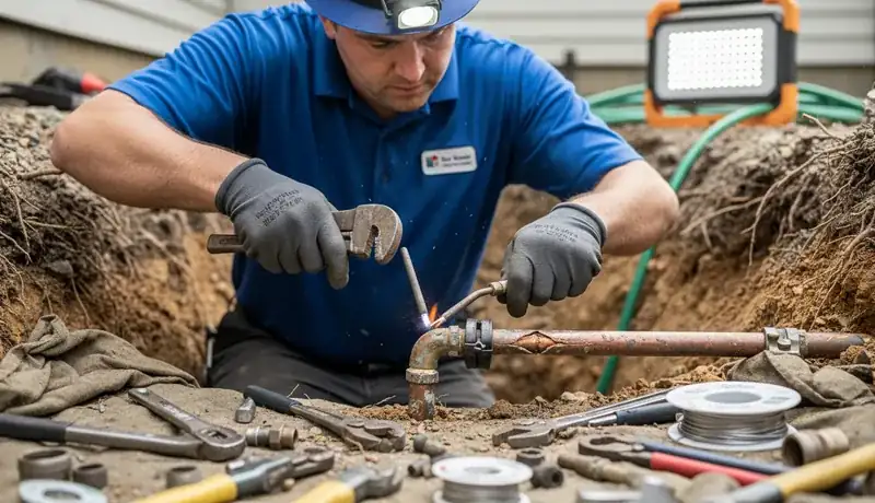 Expert Plumbing Pro - main-water-line-repair
