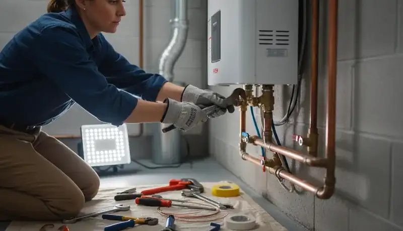 Expert Plumbing Pro - tankless-water-heater-installation